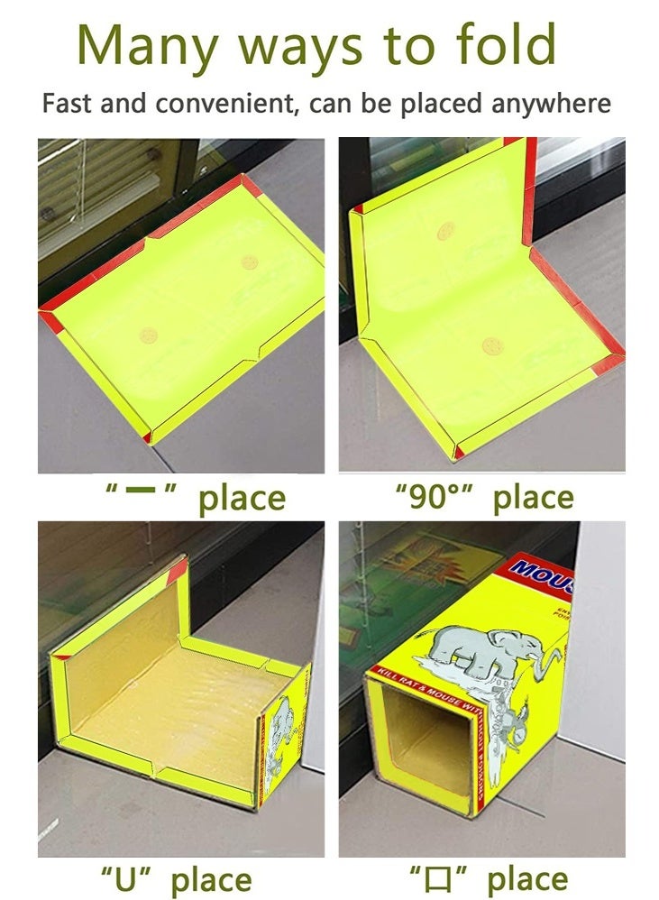Mouse Rat Glue Trap, Strongly Adhesive Sticky Glue Traps for Mice for Indoor Outdoor - Image 5